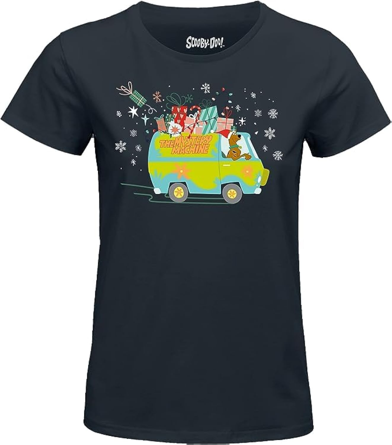 Scooby-Doo! Women's T-Shirt, Navy Blue, S
