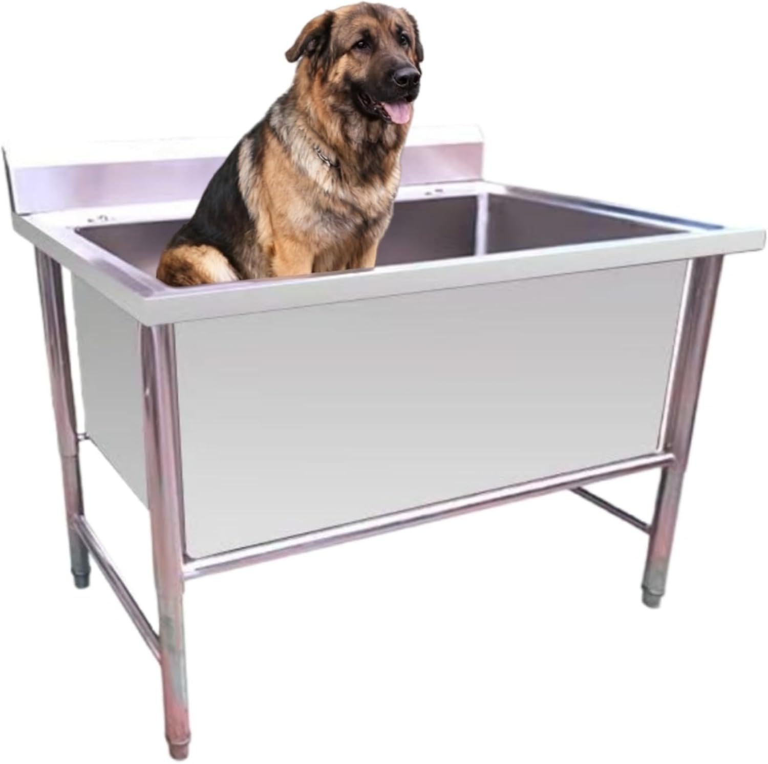 Amazon.co.jp: Yozuki ドッグバス トリミング台 ステンレスシンク 犬の