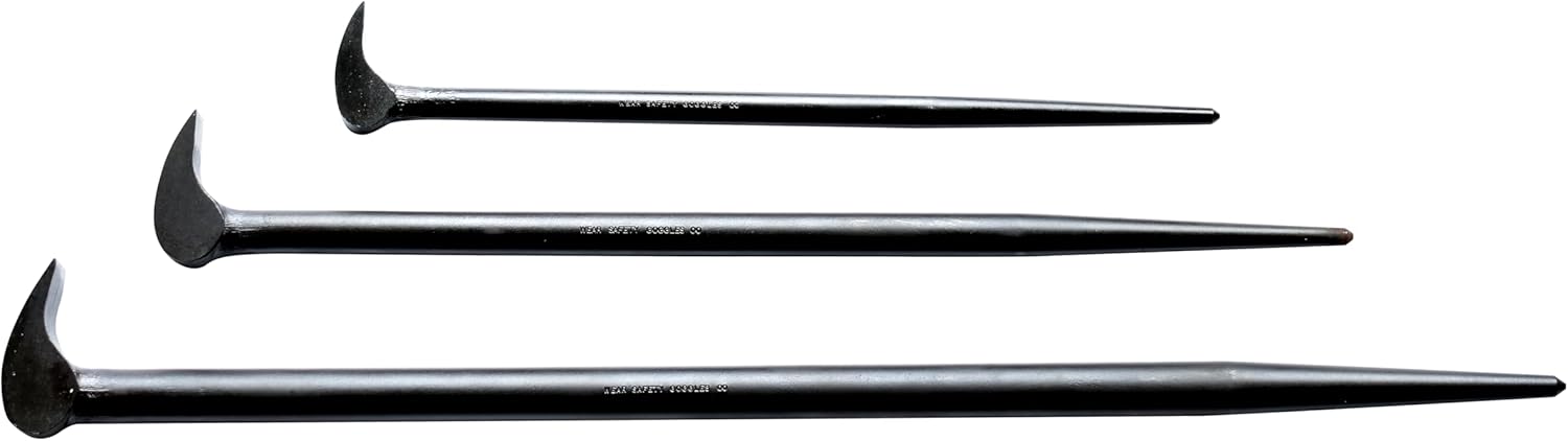 Mayhew Tools - MA60150 60150 3-Piece Ladyfoot Bar Set Black