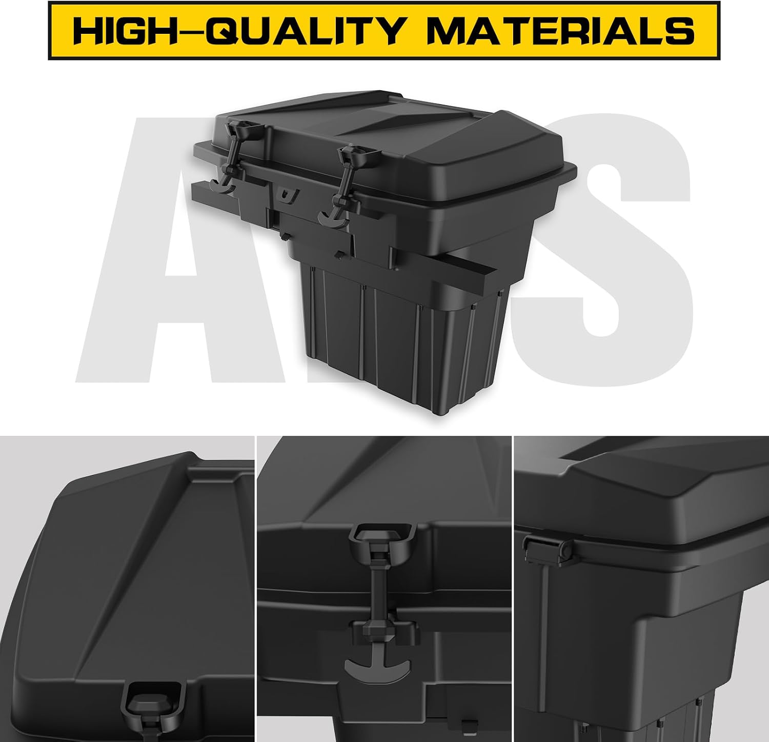 Rear Cargo Storage Box for Kawasaki Mule Pro FXT DXT DX FX 2015-2027
