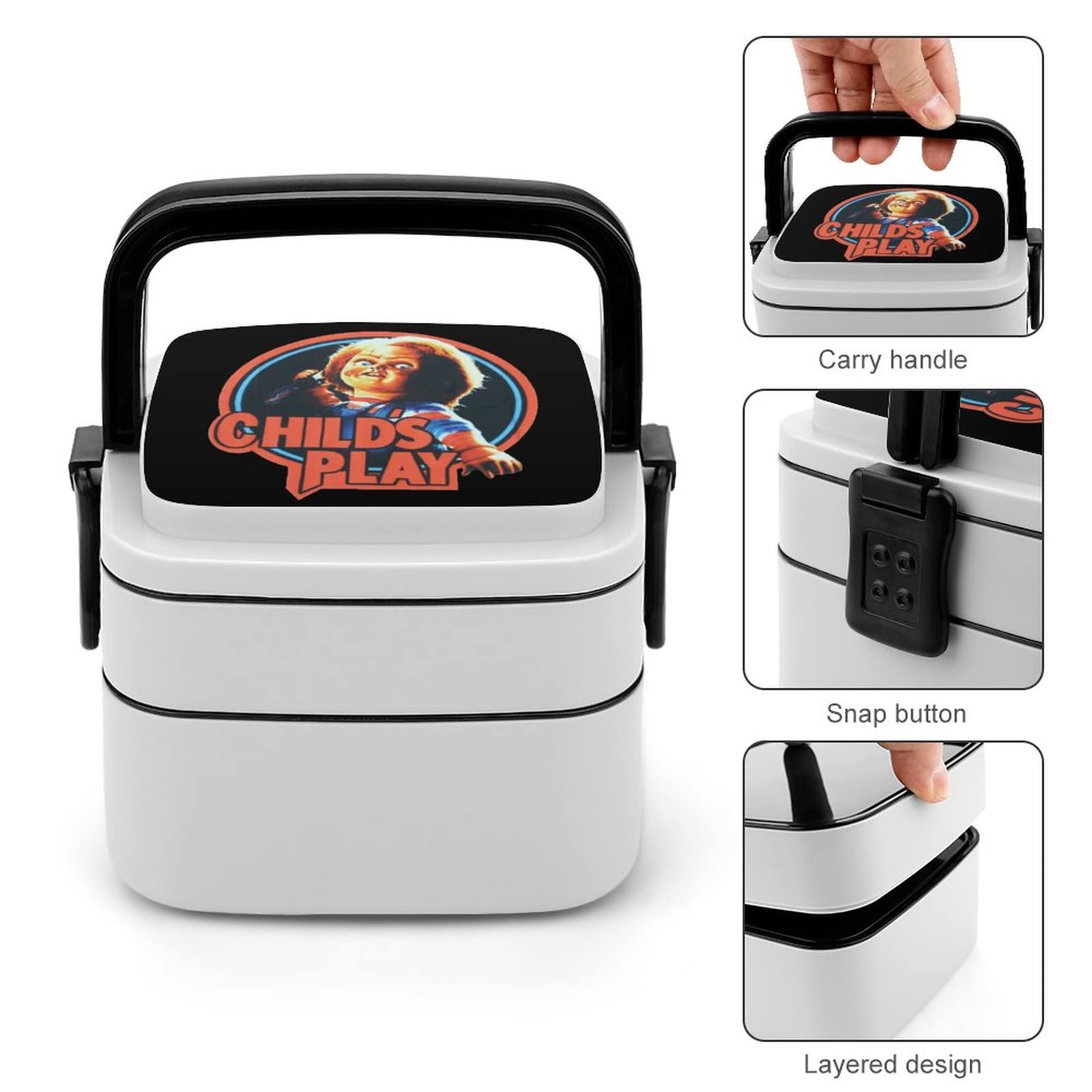 Amazon | 弁当箱 お弁当箱 チャッキー チャイルドプレイ ホラー映画