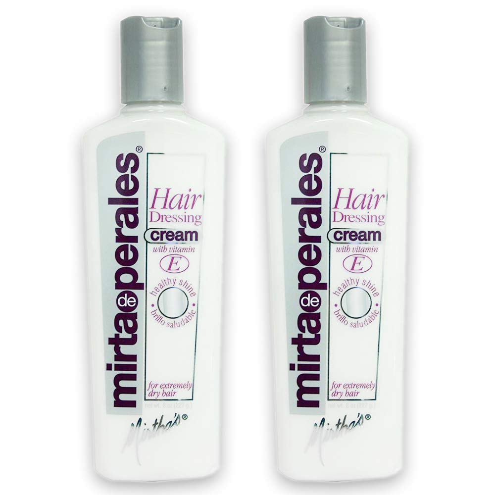 Mirta de Perales Cream Hairdressing With Vitamin E, 8 oz (Pack of 2) : Beauty & Personal Care