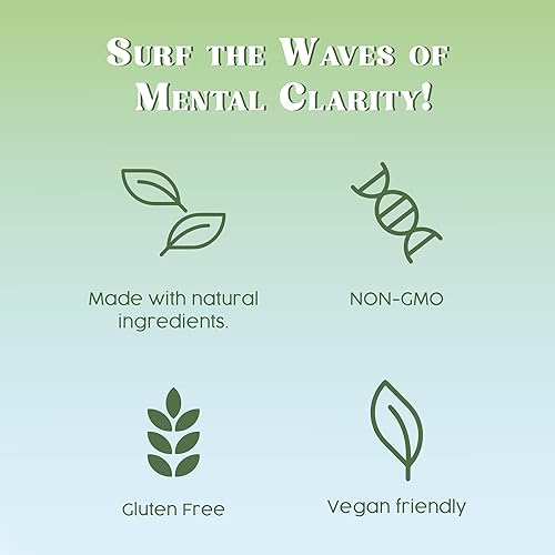 Miniatura 5 de Nutroaid Mush Mush Lions - Suplemento de melena de leones - Suplemento de L-teanina de 200 mg con sabor a granada de frambuesa - 60 gomitas de