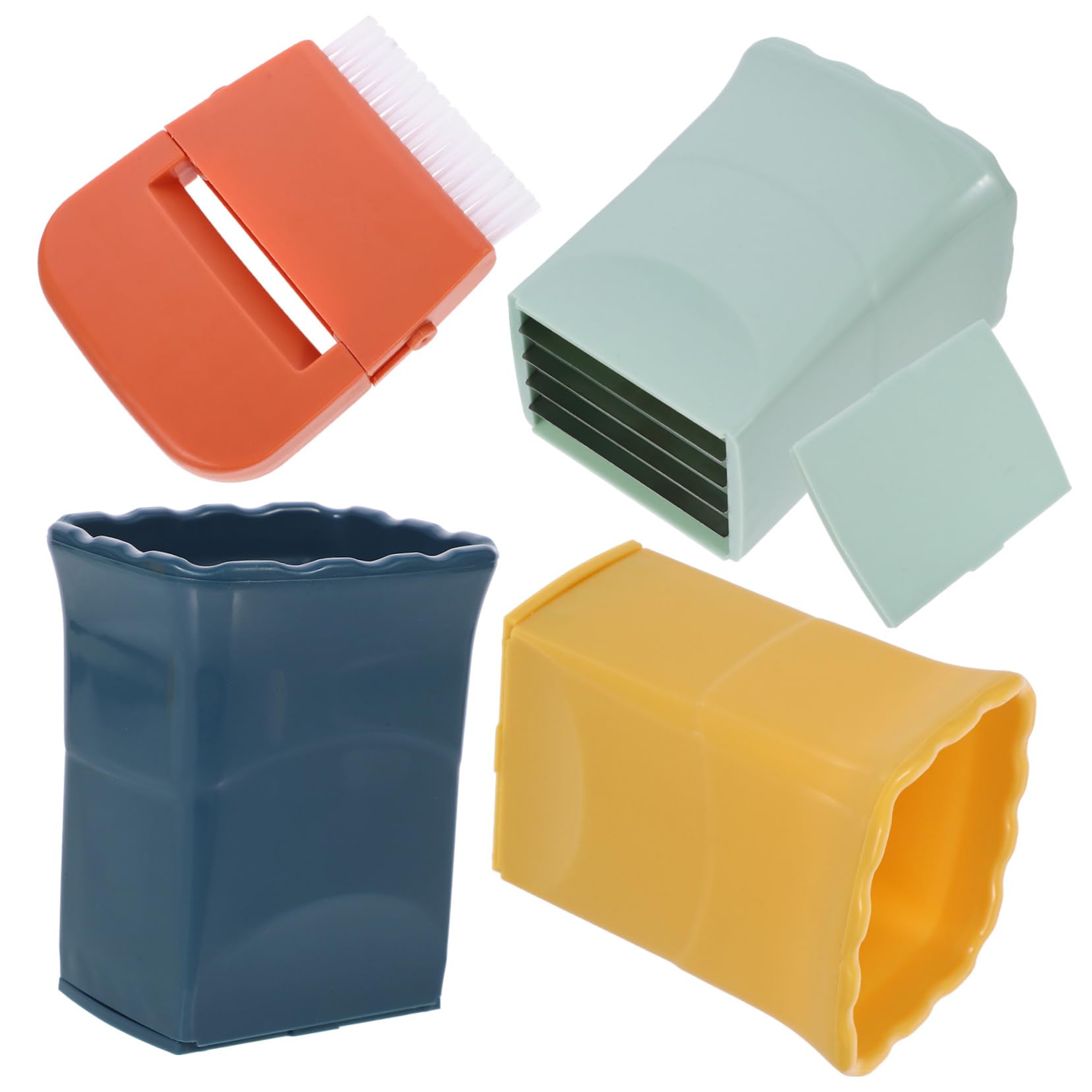 Alipis 1set Multifunctional Fruit Slicer Stainless Steel Kitchen Slicer for Quick Even Slicing of Strawberries Bananas and Eggs with Peeler Essential Kitchen Gadget