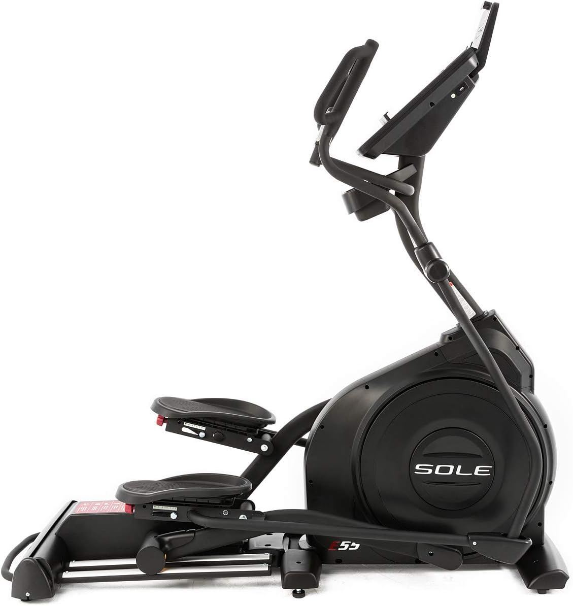 SOLE Fitness E95 Indoor Elliptical, Home and Gym Exercise Equipment, Smooth and Quiet, Versatile for Any Workout, Bluetooth and USB Compatible : Sports & Outdoors