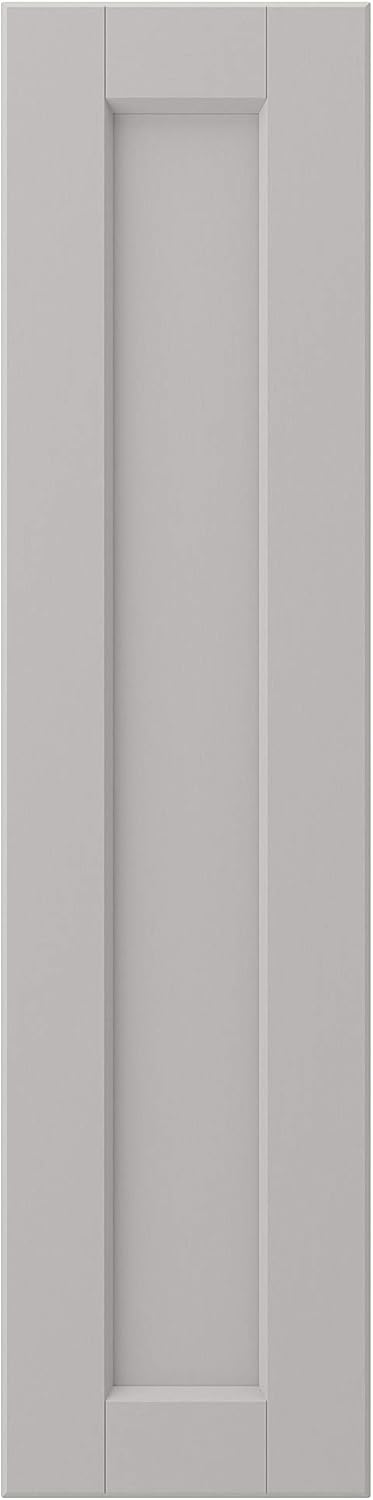 LERHYTTAN Door, light grey, 20x80 cm