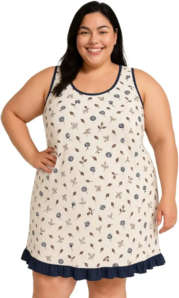 Camisola Senhora Plus Size