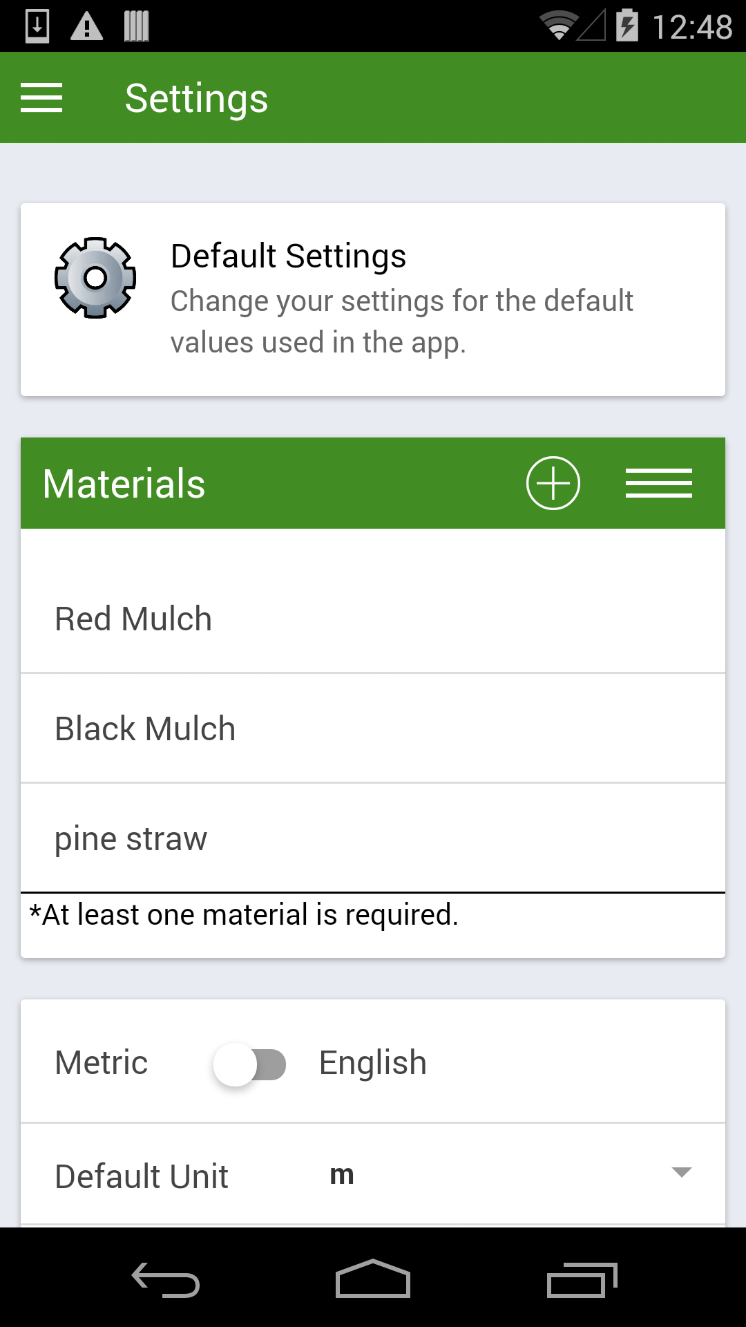 Mulch Calculator App on Amazon Appstore