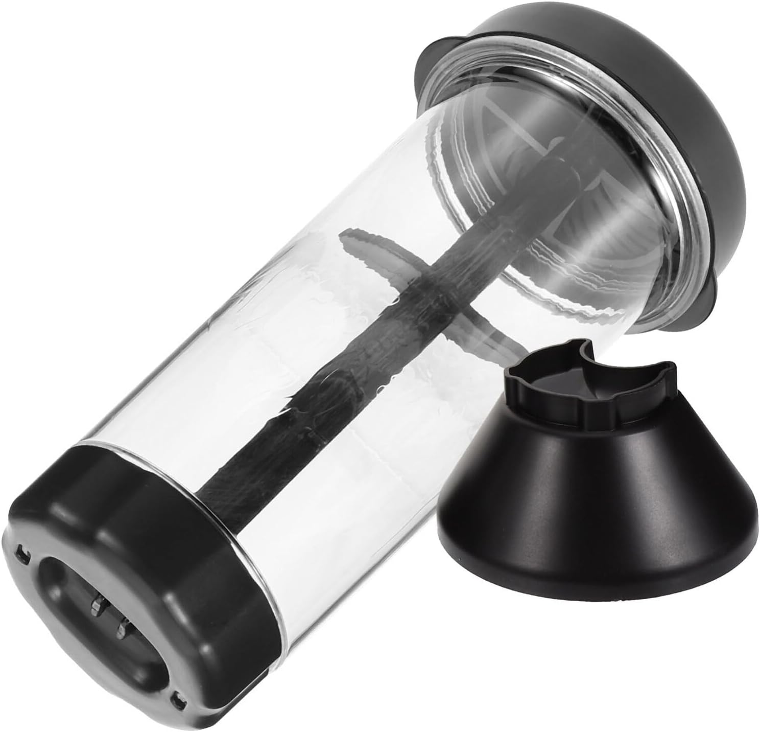 Kichvoe Flour Sifter Semi-automatic Handheld Cup Strainer for Baking Powdered Sugar Duster Portable and Kitchen Tool for Home and Restaurant Use