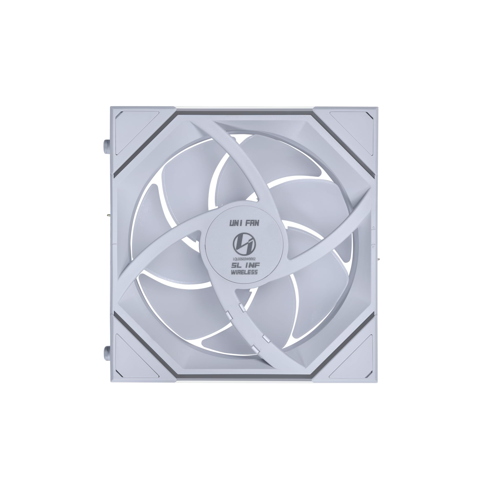Lian Li UNI FAN SL-INF Wireless Lüfter, ARGB, PWM - 120mm, weiß