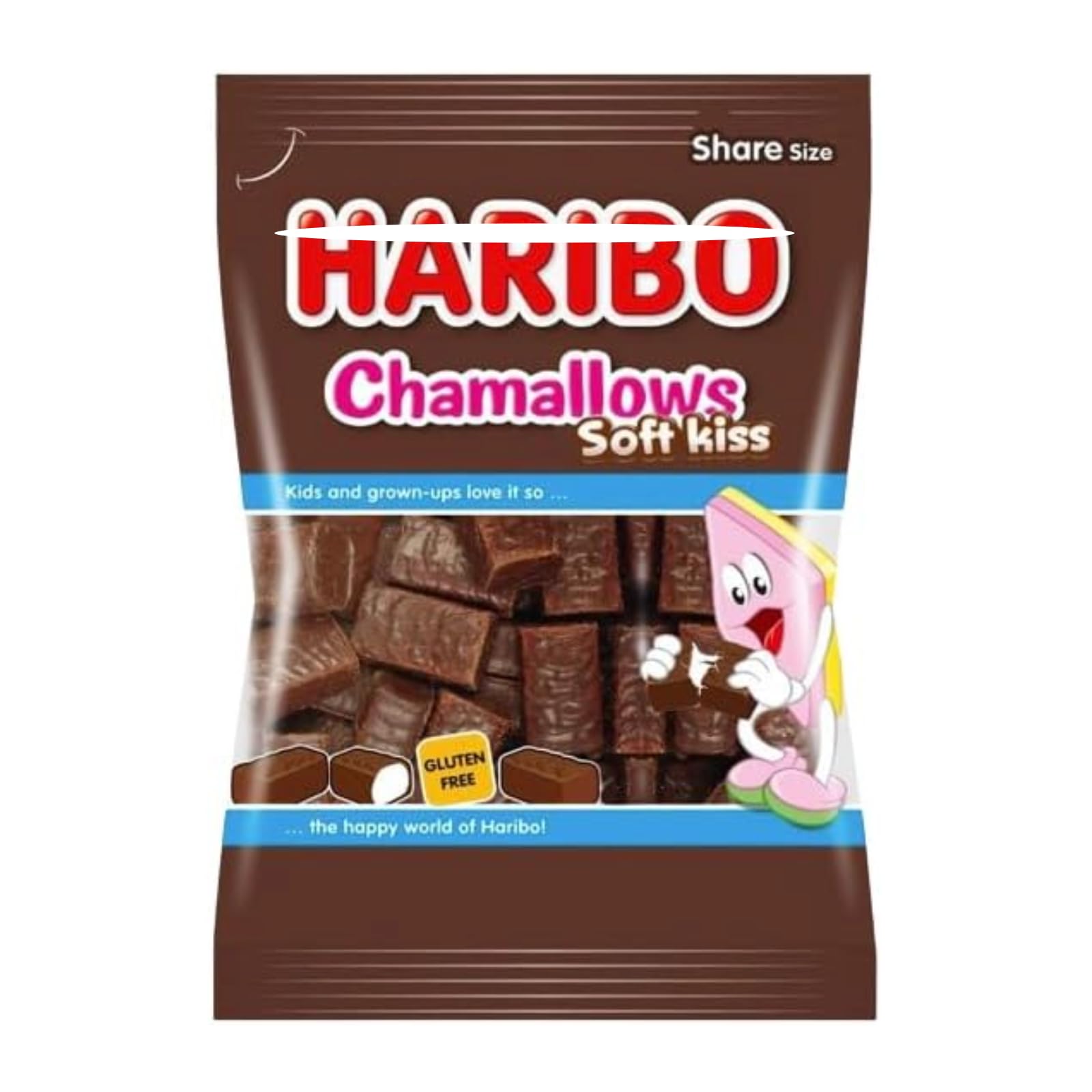 Amazon.co.jp: ハリボ ー チョコマシュマロ Chamallows Soft Kiss