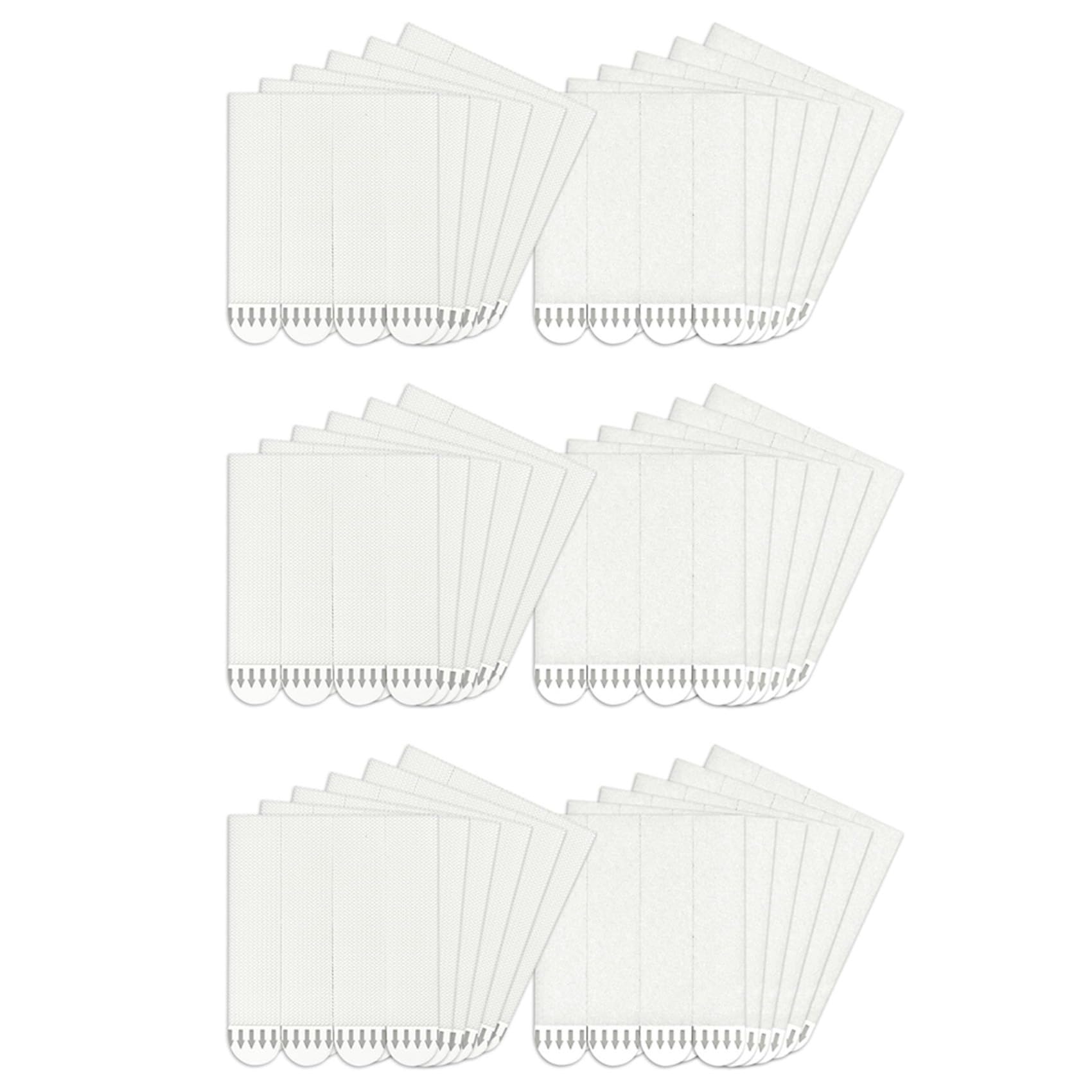 Vjsujehgy Picture Hanging Strips Heavy Duty,72-Pairs(144 Strips) Sticky Picture Hangers for Walls,Hanging Pictures Without Nail