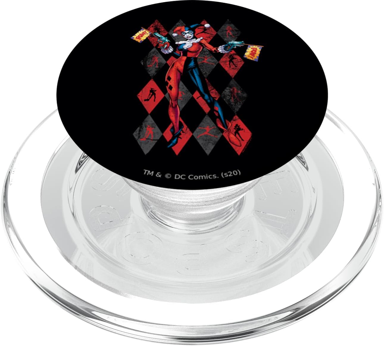 Harley Quinn Pow Pow PopSockets PopGrip for MagSafe