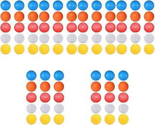 BESPORTBLE 216 Peças De Brinquedo De Golfe Bolas Personalizadas Bolas De Espuma Bolas Ao Ar Livre Fluxo De Ar Bolas De Golfe Bolas De Plástico Sem Furos Bolas Ocas De Golfe Masculinas Para