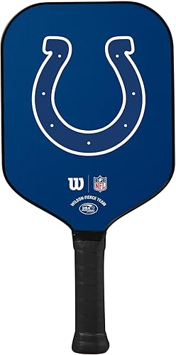 Miniatura 31 de Wilson NFL Collection - Palas de pickleball Fierce Team, tamaño de agarre 2-4 1/4 pulgadas