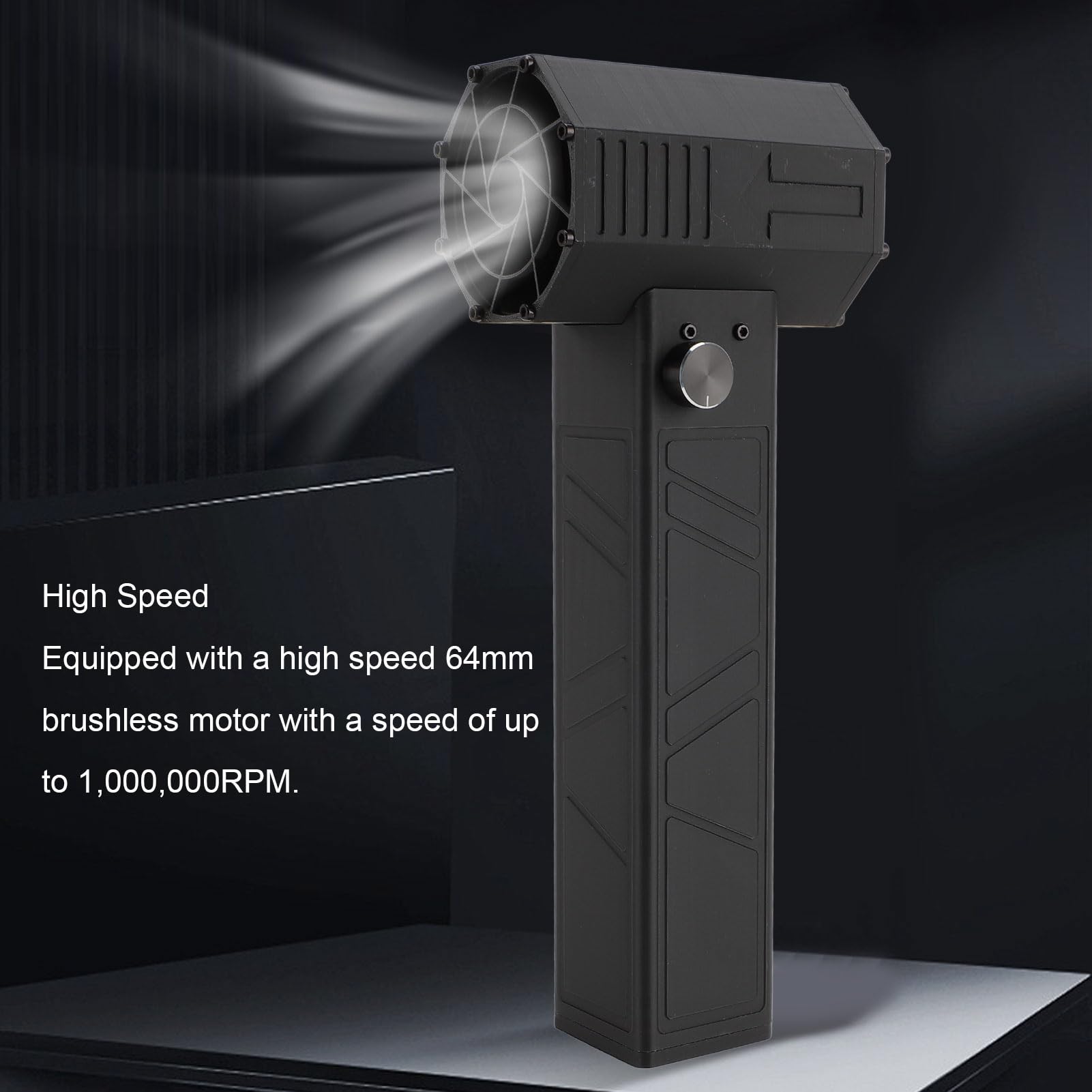 Xiuganpo Compressed Air Duster, 1000000RPM High Speed Jet Dry Blower with 64mm Brushless Motor, 5000g Thrust Electric Air Duster, Mini Blower for Snow Dust Removal Cooling