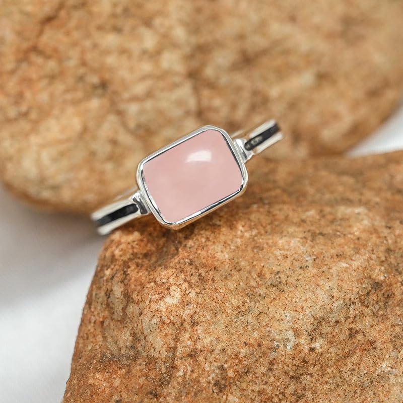 Gemstone Silver Plated Ring Men & Women Handmade Jewelry C1159AA - Image 2