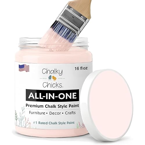 Chalky Chicks Paris 16 Fl Oz Chalk Paint for Furniture All in One