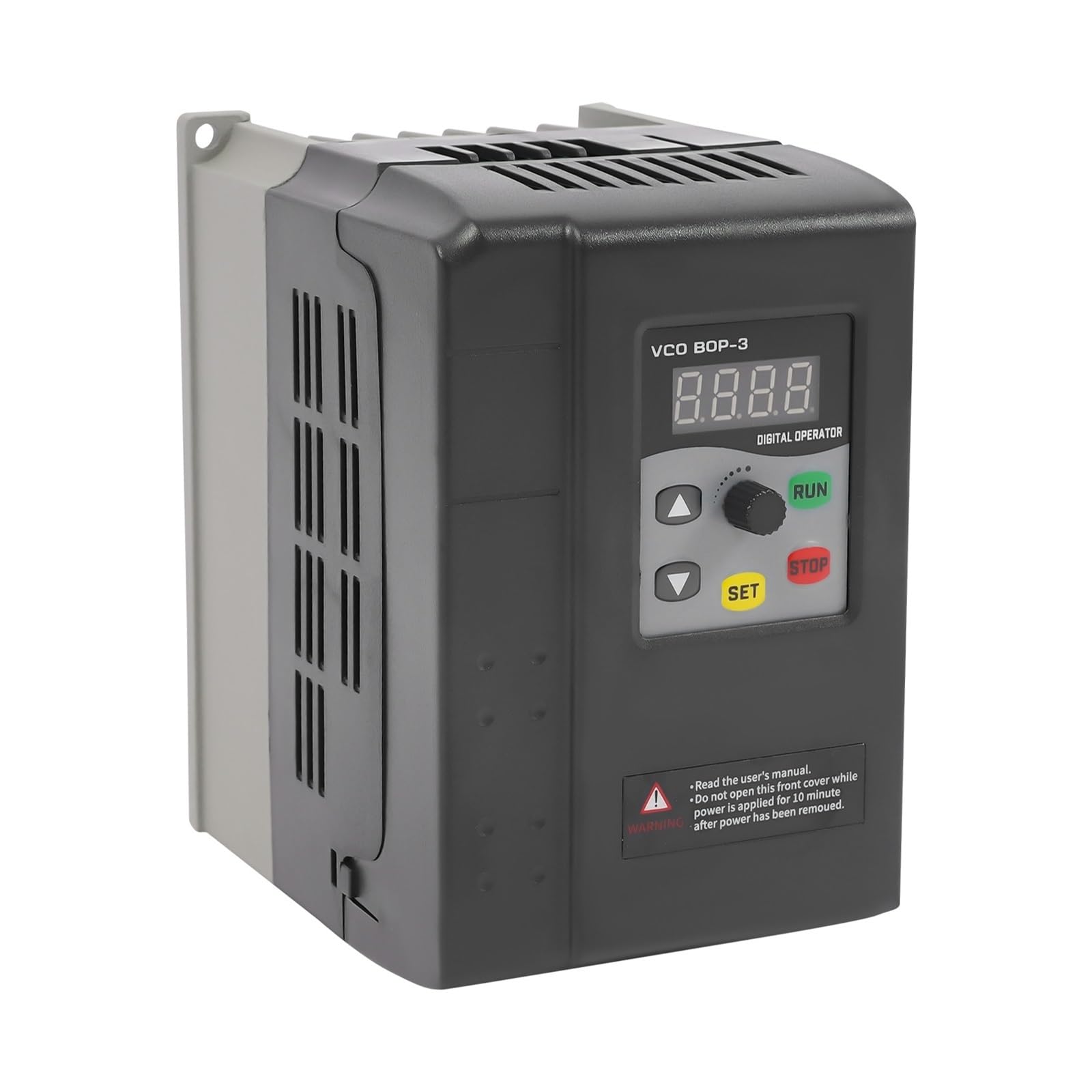 EDEDE Variador de Frecuencia Inversor de frecuencia 380 V 1,5 kW, trifásico, VFD, variador de frecuencia, convertidor de Velocidad, V/F, 3 entradas, 3 Salidas, variador de Velocidad Ajustable
