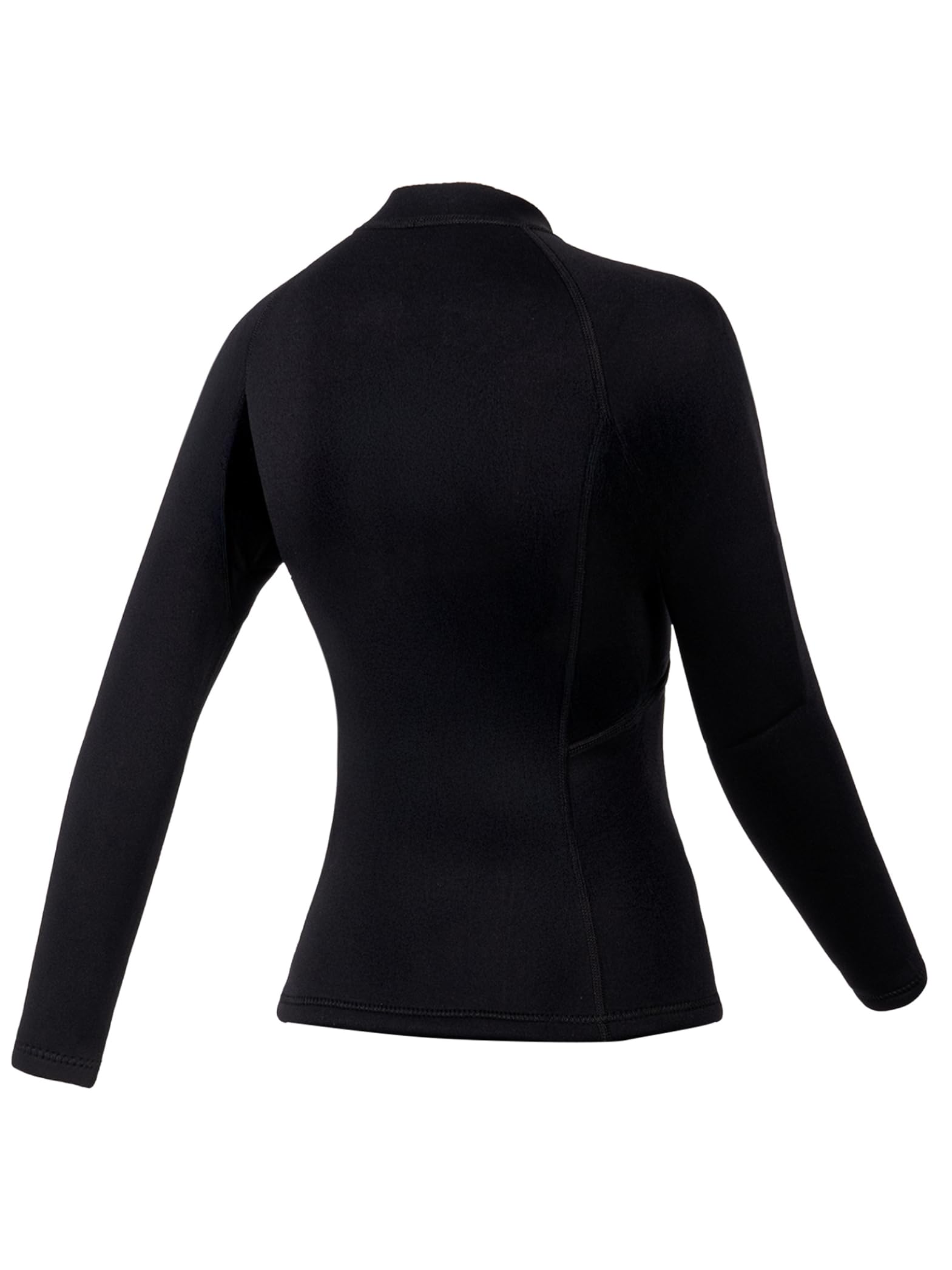 Chaqueta de neopreno para mujer, chaqueta térmica de neopreno de 3 mm, chaqueta de buceo de manga larga, chaqueta de buceo Rashguard con cremallera para natación, buceo, surf, snorkel