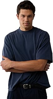 تيشرت فضفاض مزين برسومات جرافيك للرجال من اميريكان ايجل