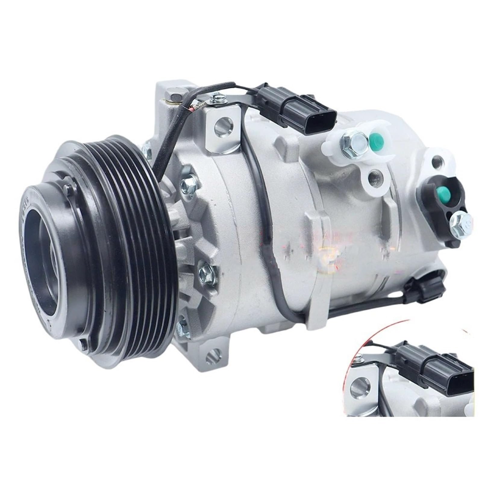 Qiuymgfg One Color Ac Compressor Clutch Kit Fit For Hyundai Fit For Tucson Ix35 2.0L 2.4L Dve16 1011231 1011231 1111231 97701-2S000 Ac Compressor With Clutch