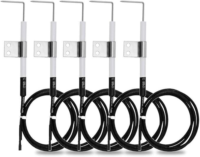 Uniflasy Grill Ignitor Wire Kit & Ignition Electrode for