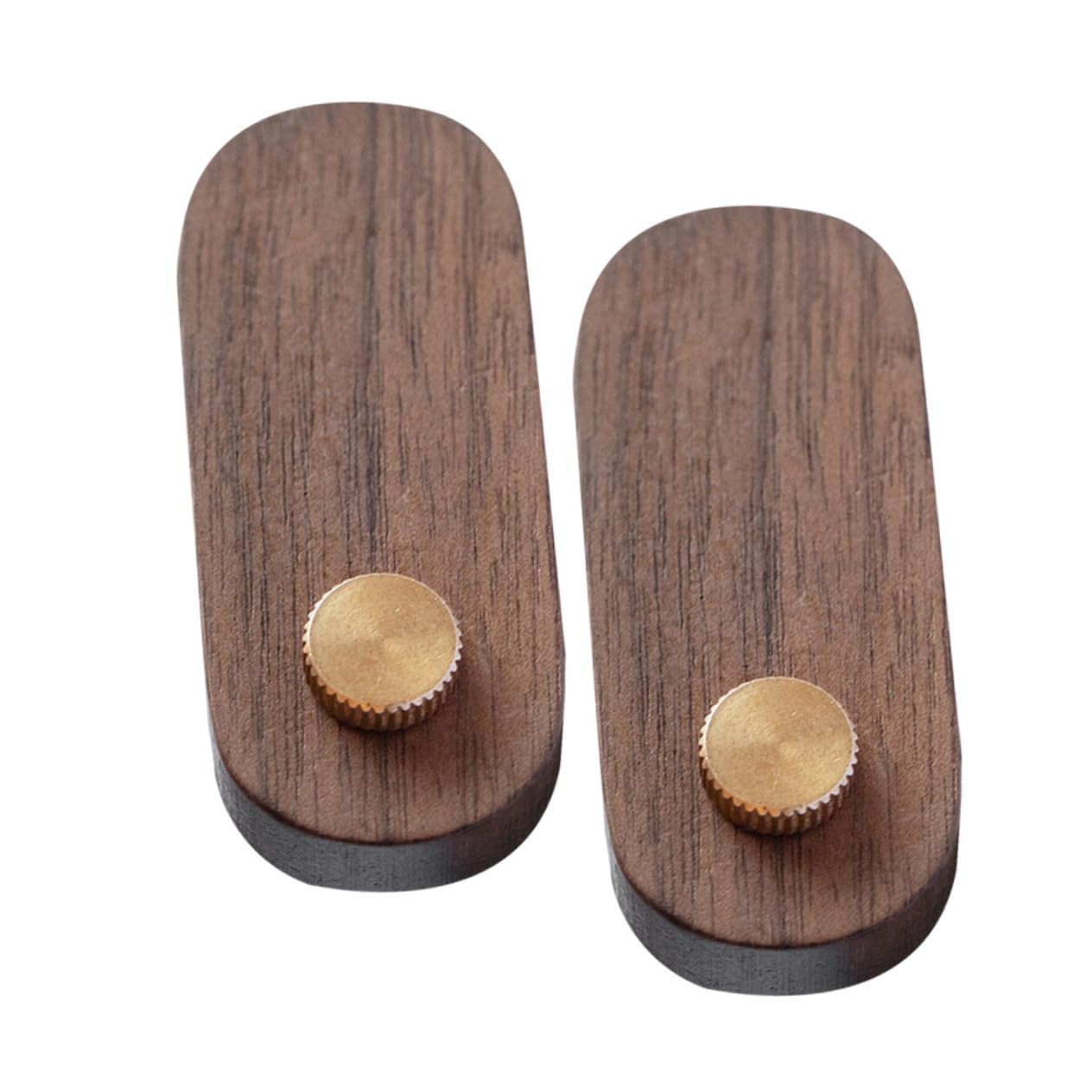 HOMSFOU 5 Ensembles Étiquette De En Bois Petit Vente Pour Porte-étiquettes Rester Des Stands Porte-étiquette D'affichage Présentoir De De Marchandises Cuivre Café 2 Pièces * 5