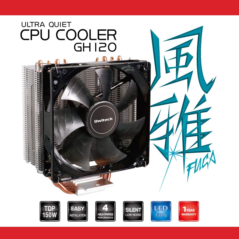 Amazon | オウルテック マルチCPUクーラー【風雅】 サイドフロー