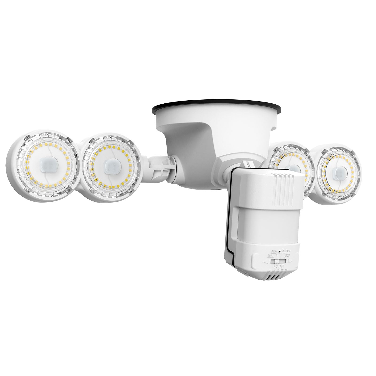 SANSI 30W 4000LM Motion Sensor Outdoor Lights, 5000K 400W Equiv Security Lights, 4 Modes LED Wired Flood Lights Outdoor 320° Wide Angle for House