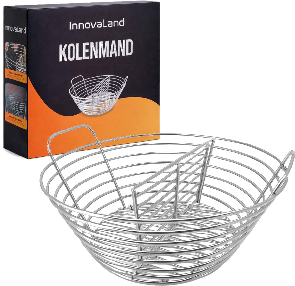 Panier à charbon pour Kamado 21-24 pouces Porte-briquettes BBQ