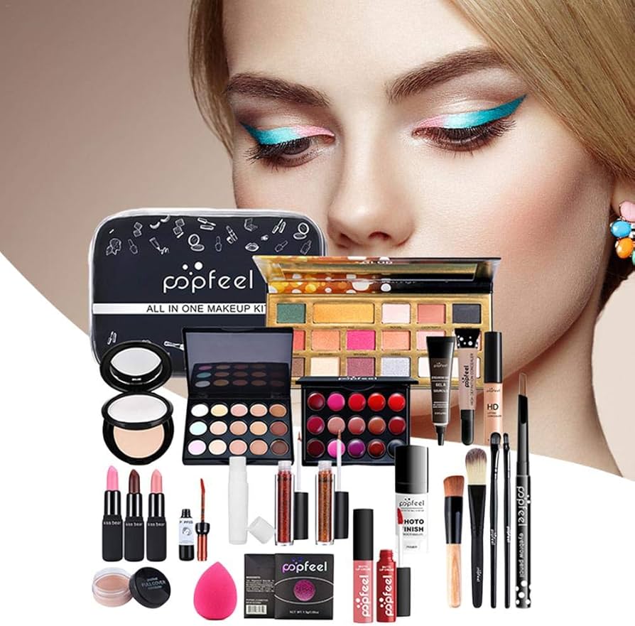 Amazon.co.jp: Icejoy フル美容メイクアッ化粧品セット コスメセット