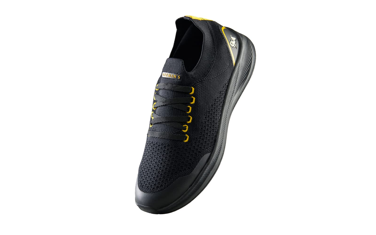 Neemans City Smart Walkers Sneakers for Men | Shoes for Men | Comfy Cushioning and Breathable | Black UK-9 (B0C4Z4F2DK) Amazon Price History, Amazon Price Tracker