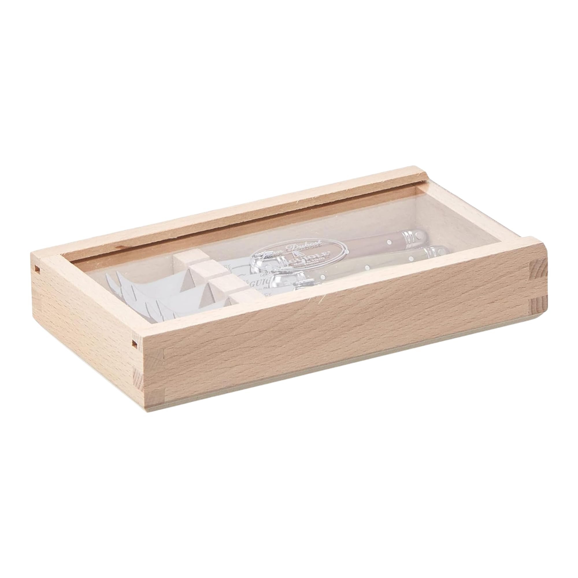 Amazon.com: Jean Dubost Laguiole 4-Piece Cheese Knives Set in
