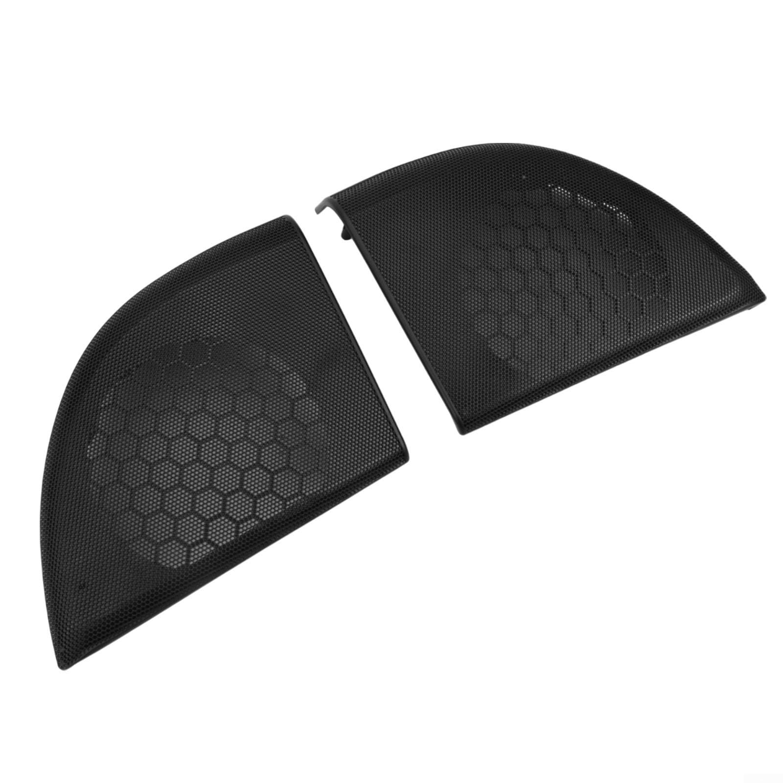 Couvercle de haut-parleur arrière pour W203 et Classe C 2 portes 2008–2011 – Côté gauche et droit, ABS noir, OEM A2037270488