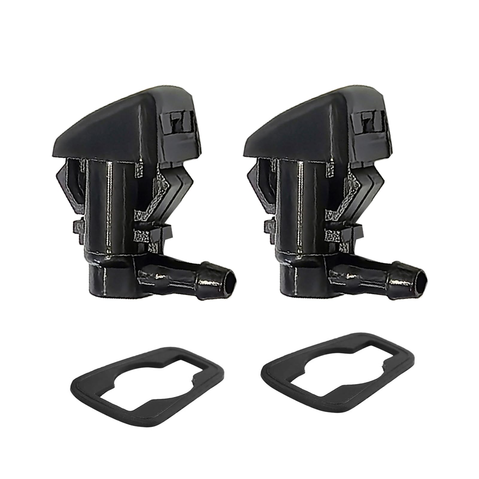 Photo 1 of 7T4Z-17603-A Front Windshield Washer Nozzle Kit fit for 08-11 Ford Focus 07-11 Ford Edge 07-10 Lincoln MKX Replaces 8S4Z-17603-AA,8S4Z17603AA Wiper Washer Nozzle Spray Jet