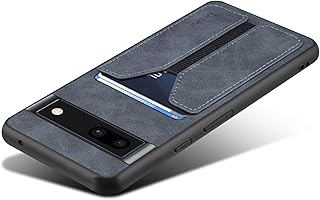 Kowauri Case for Google Pixel 7A,PU Leather Wallet Case with Credit Card Slot Holder Ultra Slim Protector Case for Google Pixel 7A 2023 (Gray)
