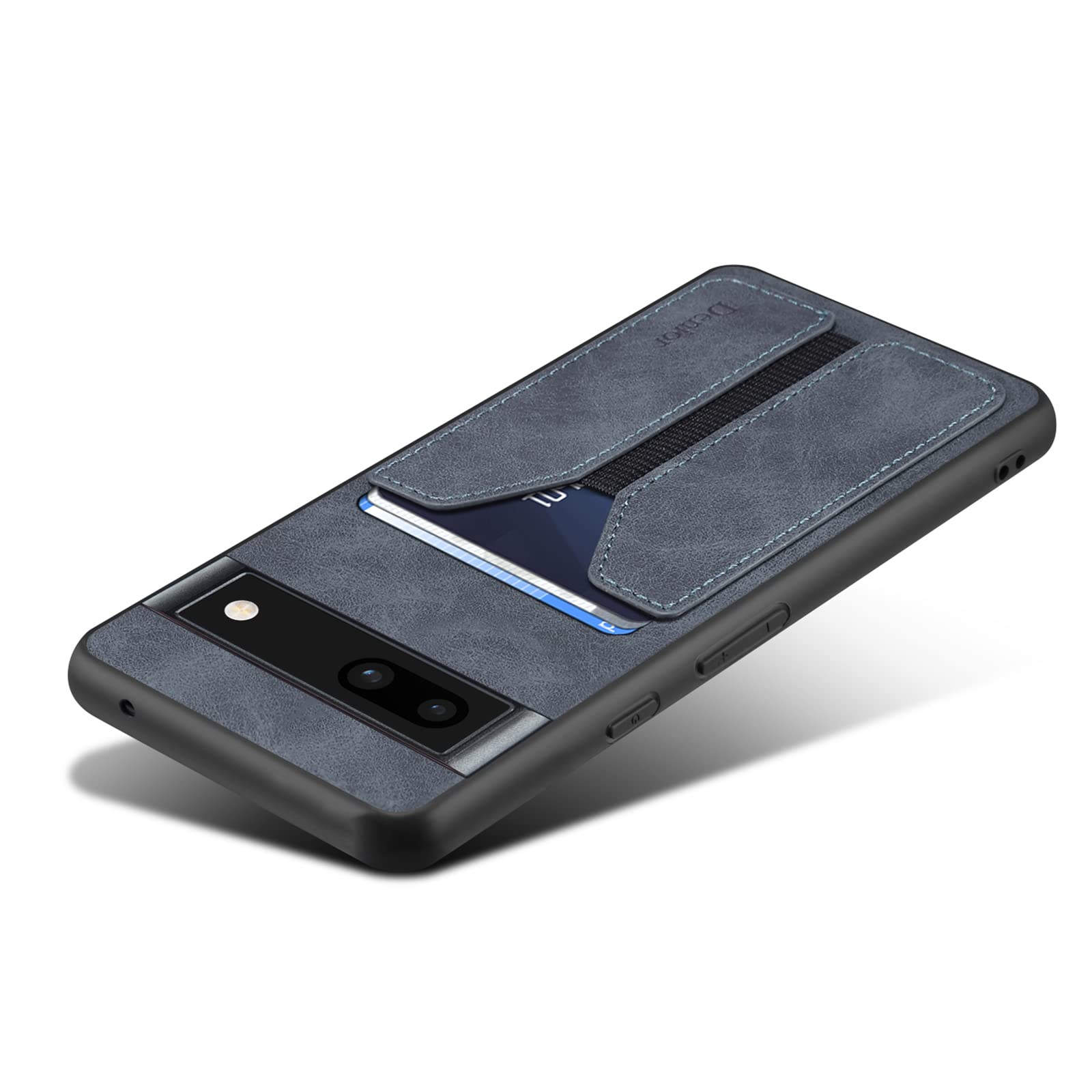 Kowauri Case for Google Pixel 8, PU Leather Wallet Case with Credit Card Slot Holder Ultra Slim Protector Case for Google Pixel 8 2023 (Gray)