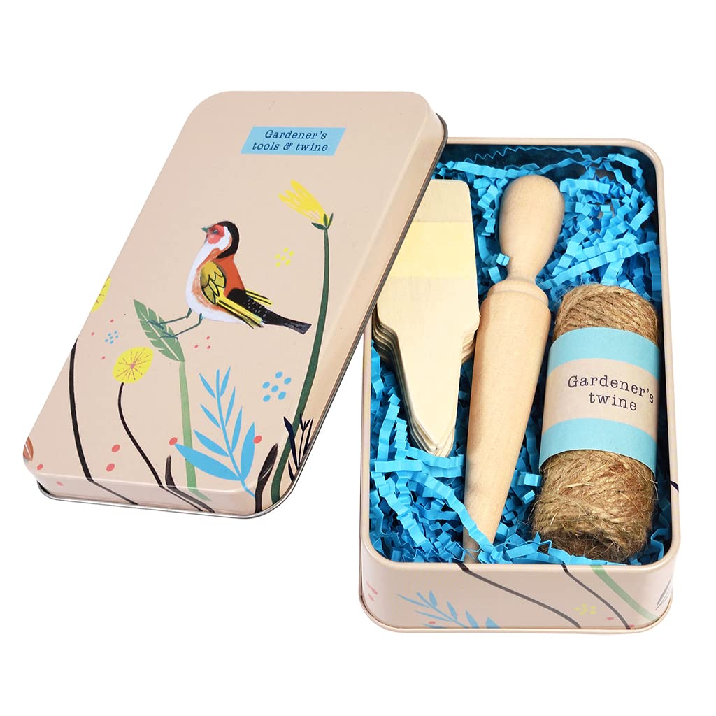 Your Garden Gardener's Tools and Twine in A Tin