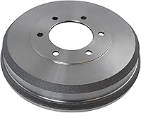 Vista 4 de TRQ Rotor de freno de disco delantero y trasero y pastillas de freno metálicas con kit de zapata y tambor con productos químicos compatibles