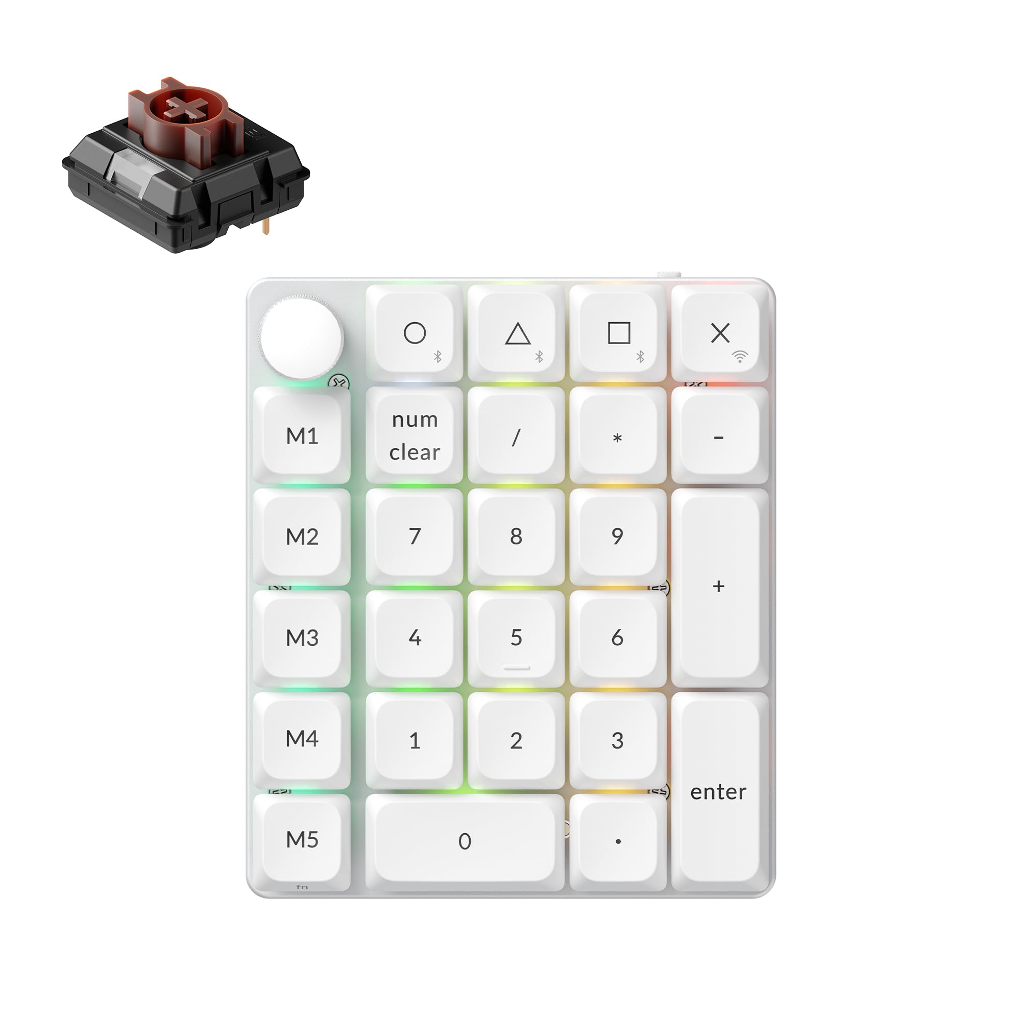 Amazon | 「国内正規品」Keychron K0 Max ワイヤレスカスタム数字キー