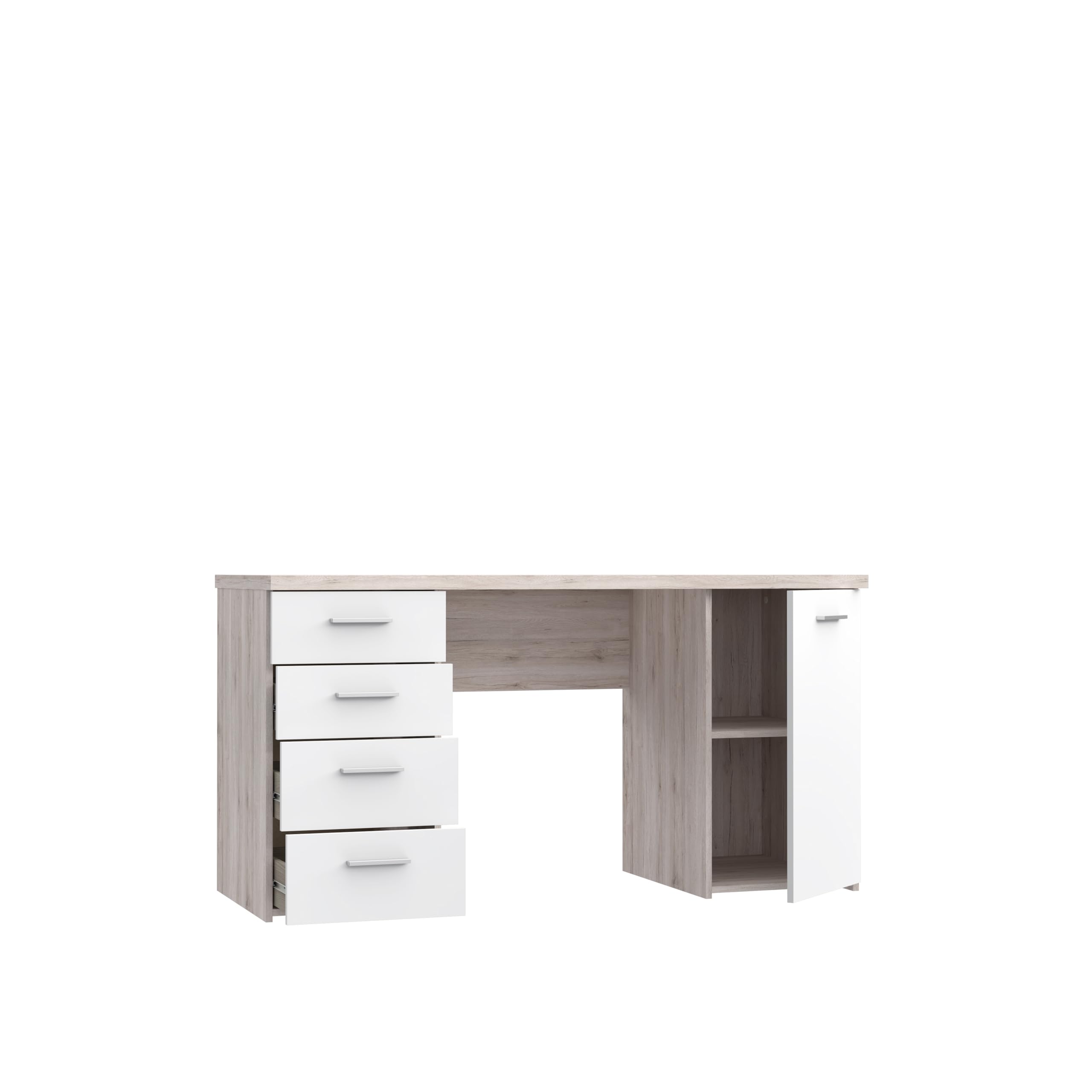 Forte NET106 Schreibtisch 140 150 – Bild 4