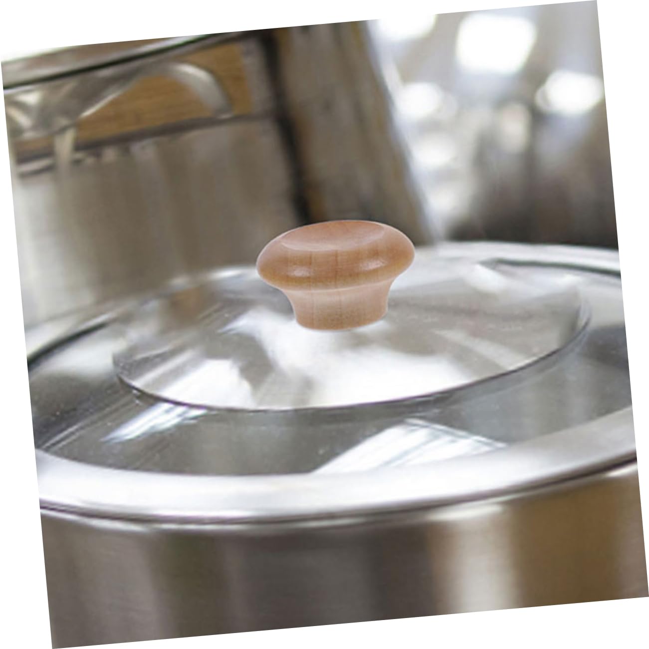 Alipis Testa Del Vaso Da 20 Pezzi Maniglia Del Coperchio Accessorio Pentola Del Coperchio Sostituibile Del Coperchio Compatta Piccola Del Coperchio