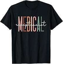 Medical Receptionist Medical Secretary Appreciation T-Shirt