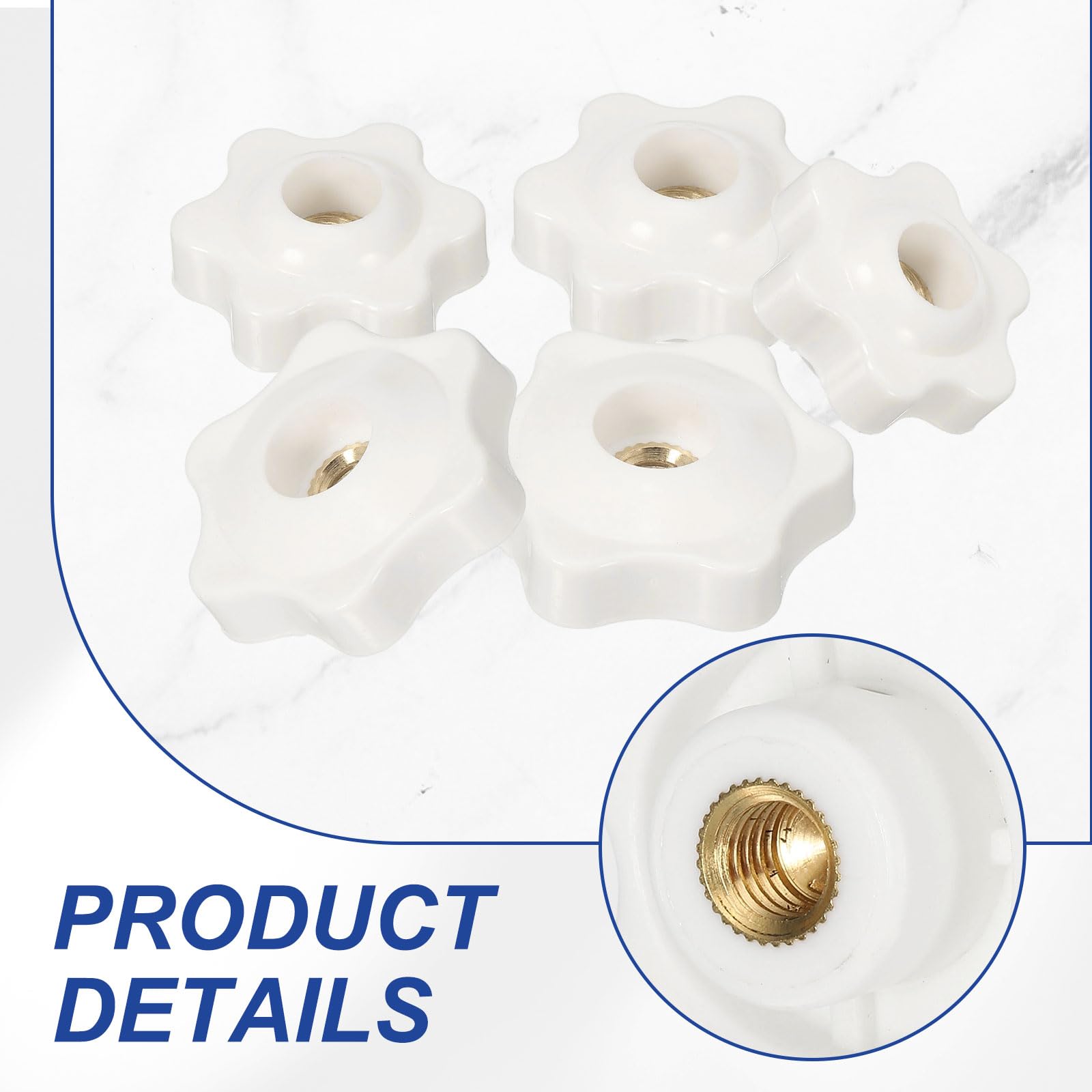 PATIKIL M5 x 25mm Thread Clamping Nuts - Image 3