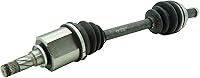 Vista 7 de TRQ Juego de 2 piezas de ensamblaje de eje CV delantero del lado del conductor y del pasajero, compatible con transmisión automática Mazda 3 i