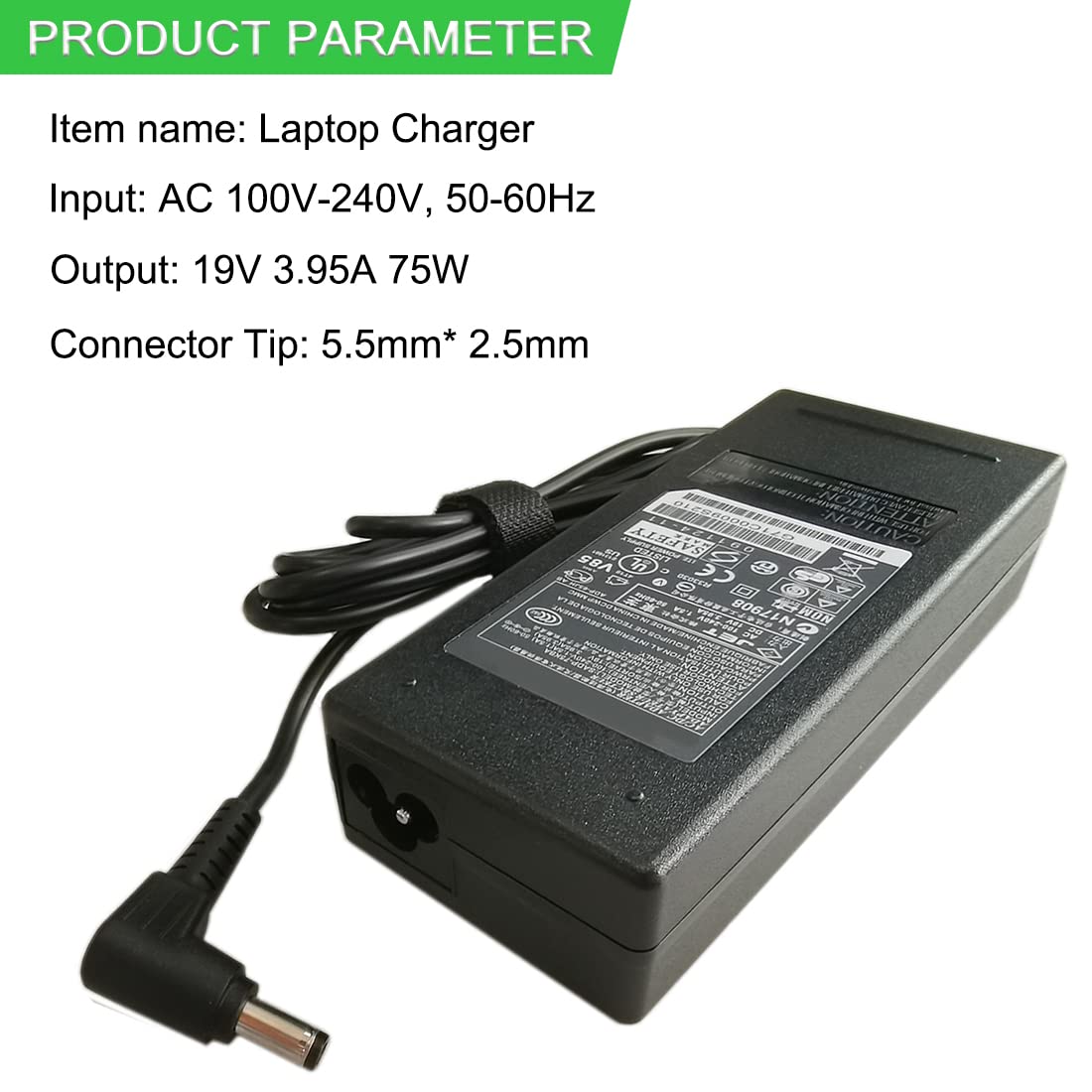 Per Toshiba 19v 3.95a 75w Adattatore Del Caricatore Del - Foto 7