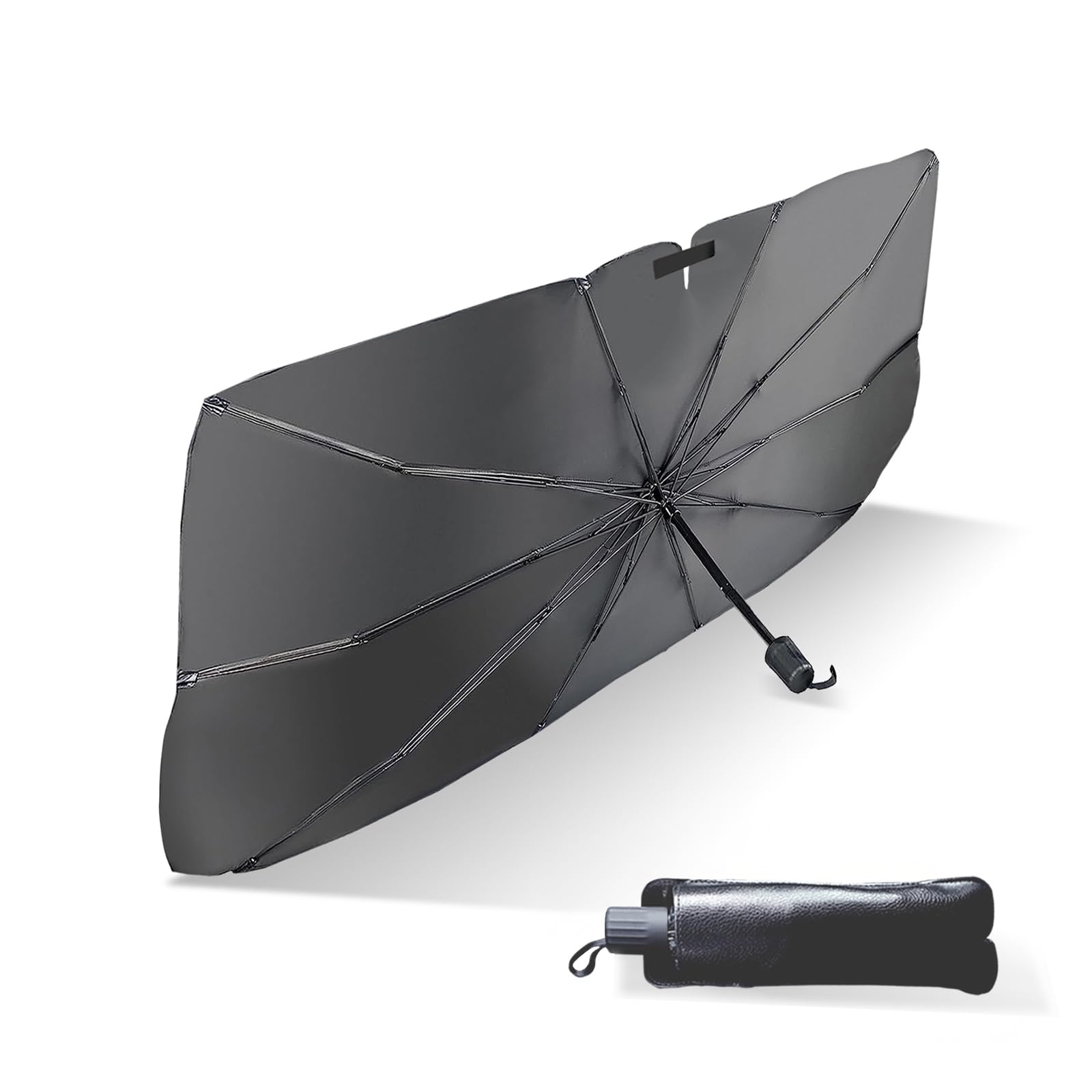 Un1que car windshield sun shade protector- Foldable Car shades for windows, 3 Layers UV Block Umbrella, Car Front Window Heat Insulation Car Accessori...