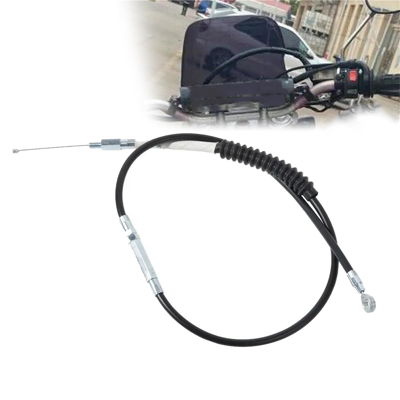 Câble d'embrayage moto 120cm pour Sportster XL 883 et 1200