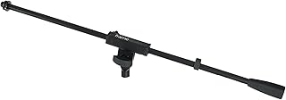 Gator Frameworks GFW-MIC-0010 Standard Round Base Desktop Microphone Stand Single Section Boom